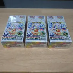 【新品】ポケモンカードゲーム テラスタルフェスex 3BOX シュリンク付き