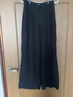 H&M ブラック ワイドパンツ US 6