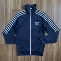 XSアディダスadidasネイビー紺ヨーロッパトラックジャケットジャージ
