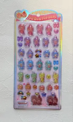 り*な様 正規品　うるちゅるポップシール　モンチッチ カラフル