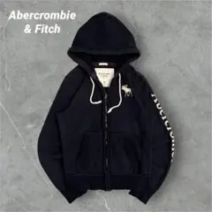 Abercrombie & Fitch ジップパーカー　ネイビー　00s M