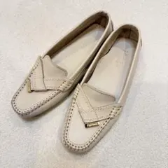 未使用級✨Max Mara クロコ型押し レザー ローファー 37 イタリア製