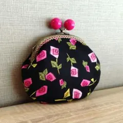 ハンドメイド がま口ポーチ ロラライハリス Poodle Party - メルカリ