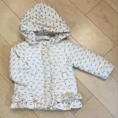 マザウェイズ　リボン柄中綿コート 97
