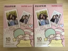 【2個セット】FUJIFILM instax mini チェキフィルム【キキララ