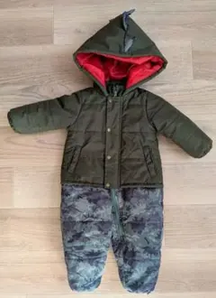 ジャンプスーツ スノーウェア 90cm 恐竜