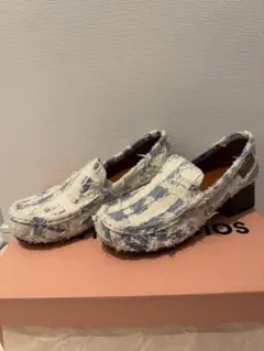 Acne Studios Distressed Denim Loafersのサムネイル
