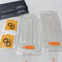 早い者勝ち‼️iphone15 plusガラスフィルム2枚+カメラフィルム2枚