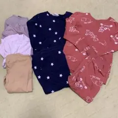 子ども　秋冬パジャマ 長袖インナー　90cm