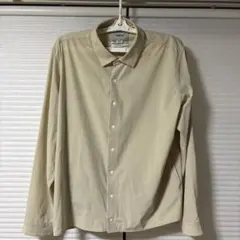 YAECA スナップボタン シャツ ベージュ MEDIUMのサムネイル