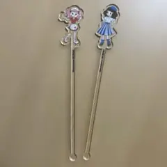 【ポップン】アクリルマドラー 2点セット【pop'n music】