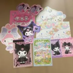 サンリいちご新聞 ポストカード クロミ シナモン マイメロ ピアノ