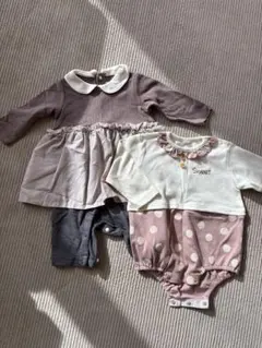 ベビー用ロンパース　サイズ70 まとめ売り　秋　冬　かわいい