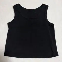 SHEIN クロップド丈 ノースリーブトップス