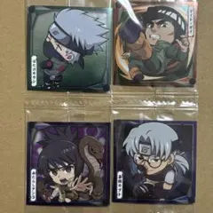 ナルト　ウエハースシール　4枚セット