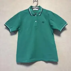 FRED PERRY 半袖 ポロシャツ グリーンのサムネイル