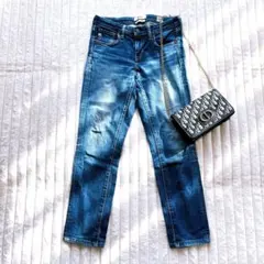 SOMETHING サムシング　ストレートデニム ジーンズ　M カジュアル