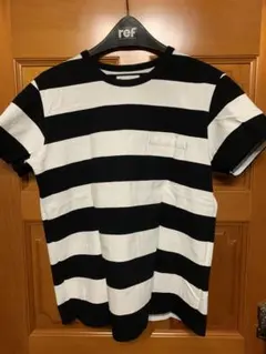 agnès b. ×BIO TOPストライプ Tシャツ