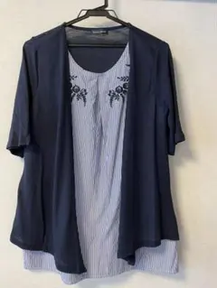 セット風チュニック １枚で重ね着風 2026.1値下げしました