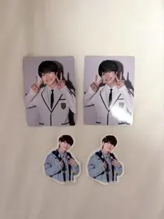 大橋和也 HARD WORK ファミクラ盤 通常盤 特典 トレカ シール セット