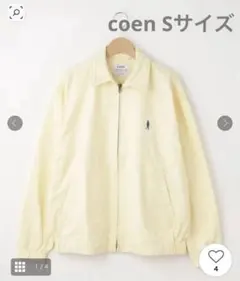 coen（コーエン） チノZIPブルゾン