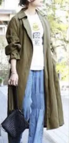 ジャーナルスタンダード RVL スラックコート　トレンチコート　カーキ