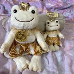 新品タグ付き かえるのピクルス 20周年 王様ピクルス 限定 ぬいぐるみ
