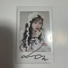 FRUITSZIPPER ふるっぱー 仲川瑠夏 プリントサイン入チェキ