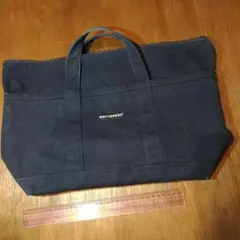 マリメッコ　トートバッグ　ネイビー 鞄