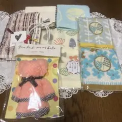 タオルハンカチ７枚セット