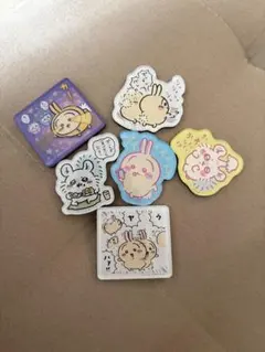 ちいかわ　キャラマグネッツ　うさぎ　モモンガ