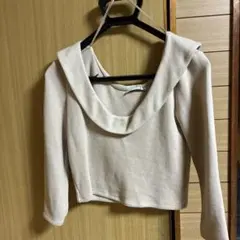 ZARA ベージュトップスS