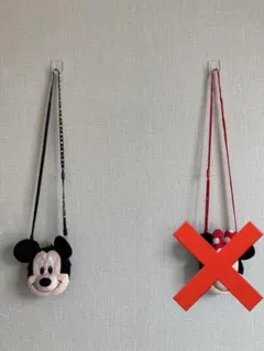 ミッキー顔型ポシェット