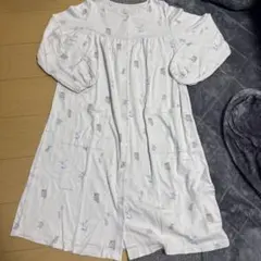 GELATO PIQUE マタニティ ハローベイビー柄　前開きパジャマ