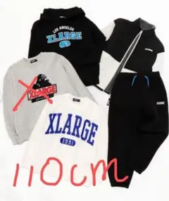 XLARGE KIDS エクストララージ キッズ 2025年福袋 4点110cm