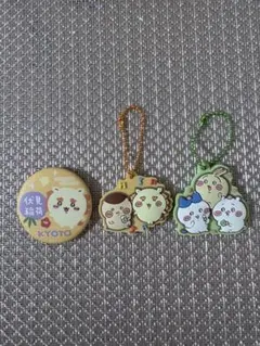 ちいかわ￼ ぷっくりラバーマスコット 缶バッジ