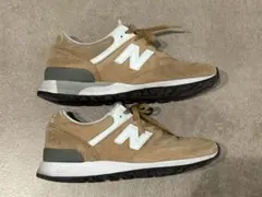 UK製 【New Balance】576 ベージュ スニーカー　24.5cm