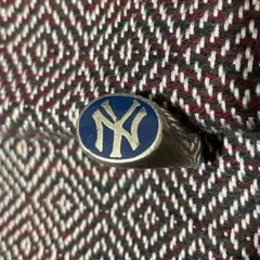 Vintage Yankees Ring 925 Silver