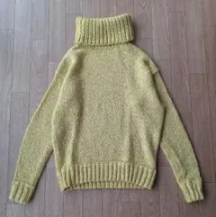 NATURAL BEAUTY BASIC◆タートルネックニット