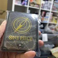 ワンピースカード リミテッドカードスリーブ スタンダードブラックゴールド