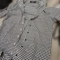 極美品 ローレンラルフローレン 千鳥格子 シャツワンピース ロング