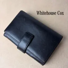 ホワイトハウスコックス　 三つ折り財布 ブライドルレザー　ブラックのサムネイル