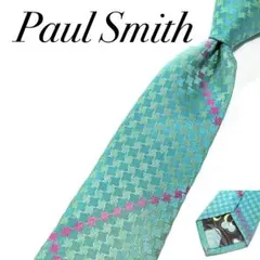 3063✨極美品✨ポールスミス ネクタイ 千鳥格子 ハウンドトゥース