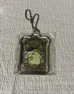 サンリオ ステンドグラス風アクリルキーチェーン ポムポムプリン