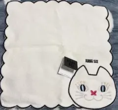 は*も様 【新品・タグ付き】ANNA SUI 猫デザイン ミニタオル