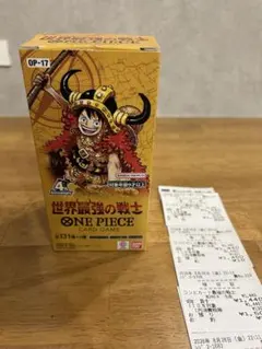 ワンピースカードゲーム ブースターパック 世界最強の戦士 1BOX テープ