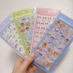 ボンボンドロップシール　ちいかわ4枚セットまとめ売り　24h発送 3Dステッカー