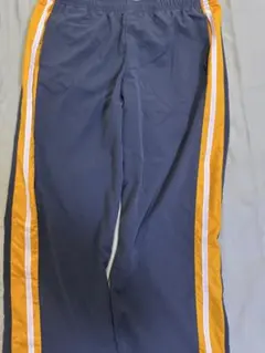 Nike ワイドパンツ グレー/オレンジ