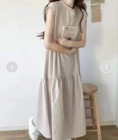 クラシカルエルフ　バックリボン ティアードワンピース