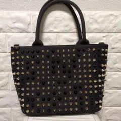 DIAVELL スタッズ付きトートバッグ 黒